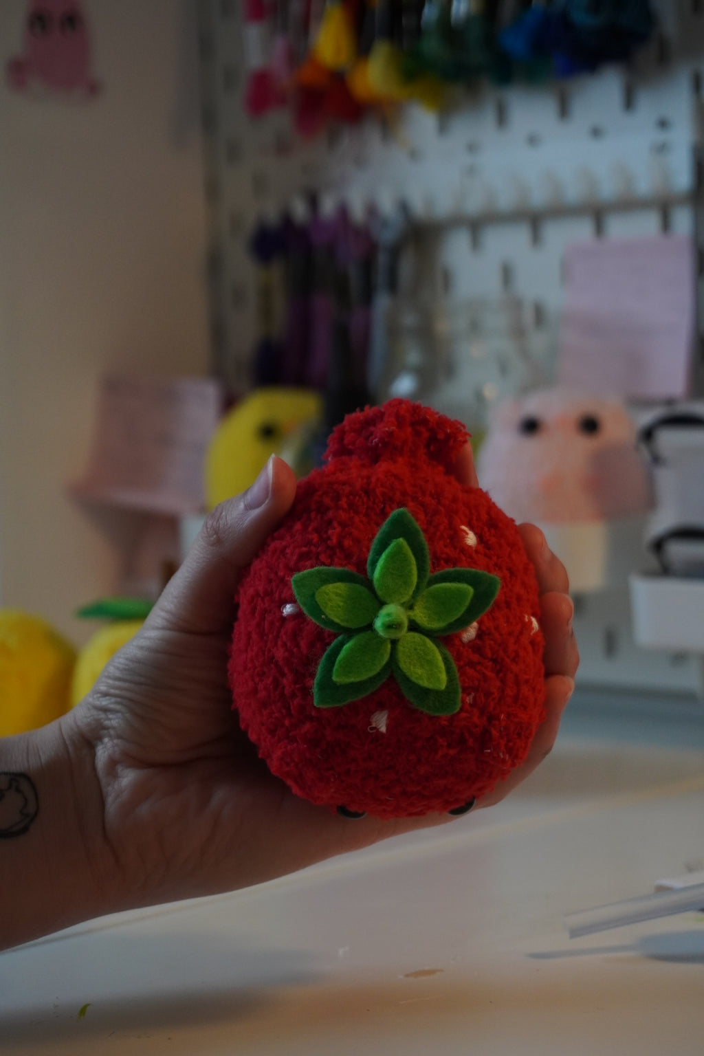 Strawberry Worry Pig