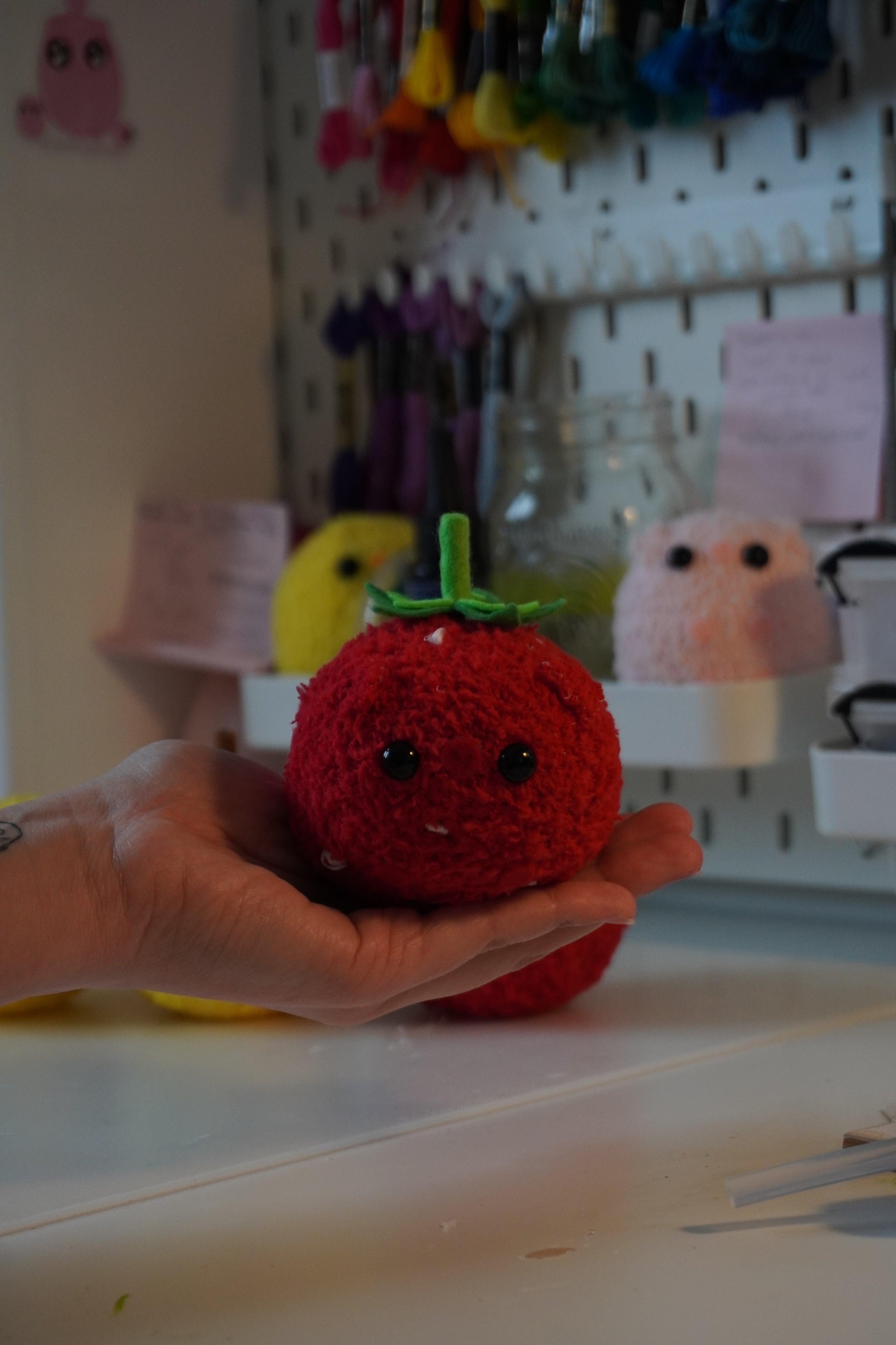 Strawberry Worry Pig