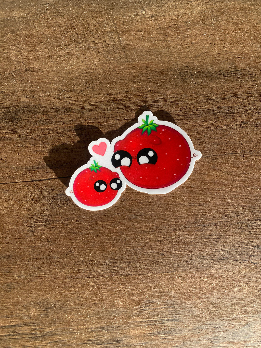 Strawberry Pig Pair Sticker
